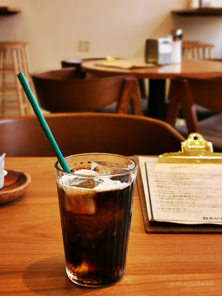 食後のアイスコーヒー