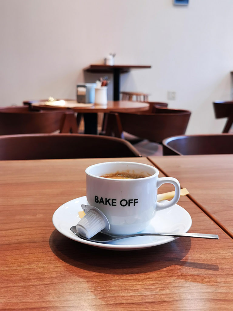 食後のホットコーヒー