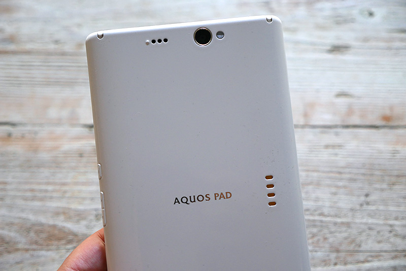 こちらはAQUOS Pad