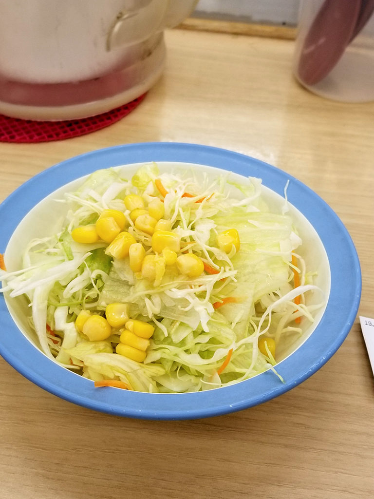 松屋の生野菜 110円