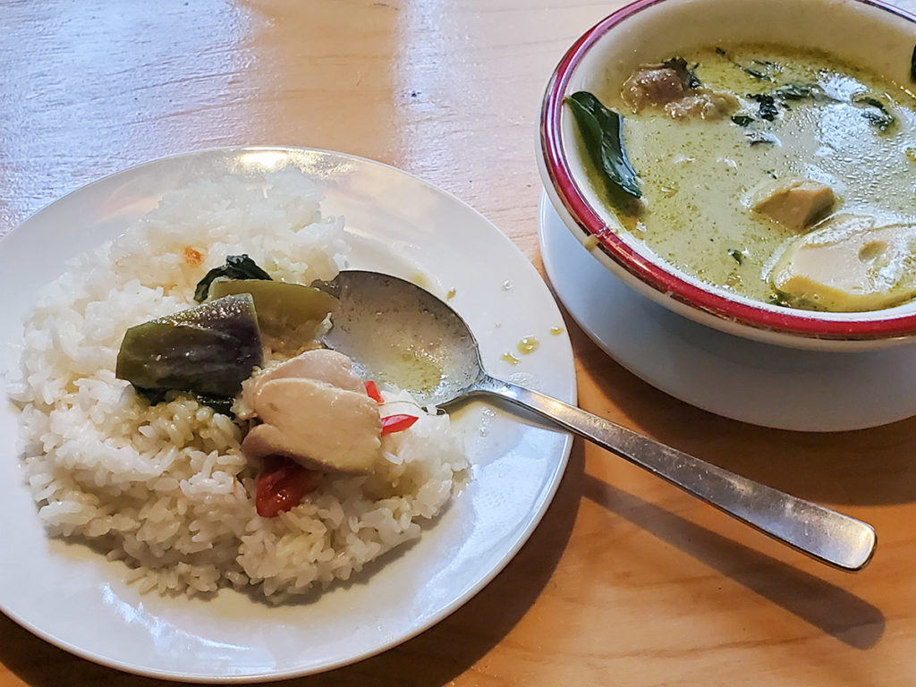 クリーミー&スパイシーなグリーンカレー