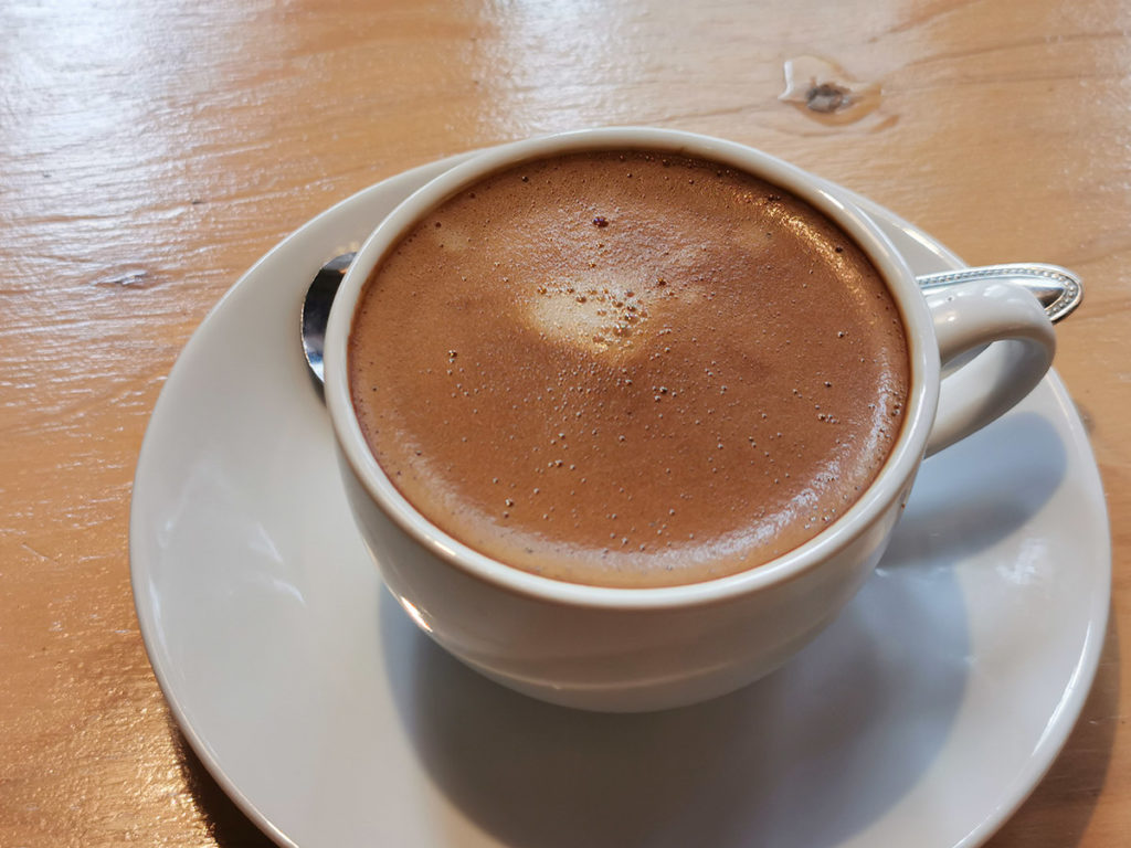 食後のコーヒー