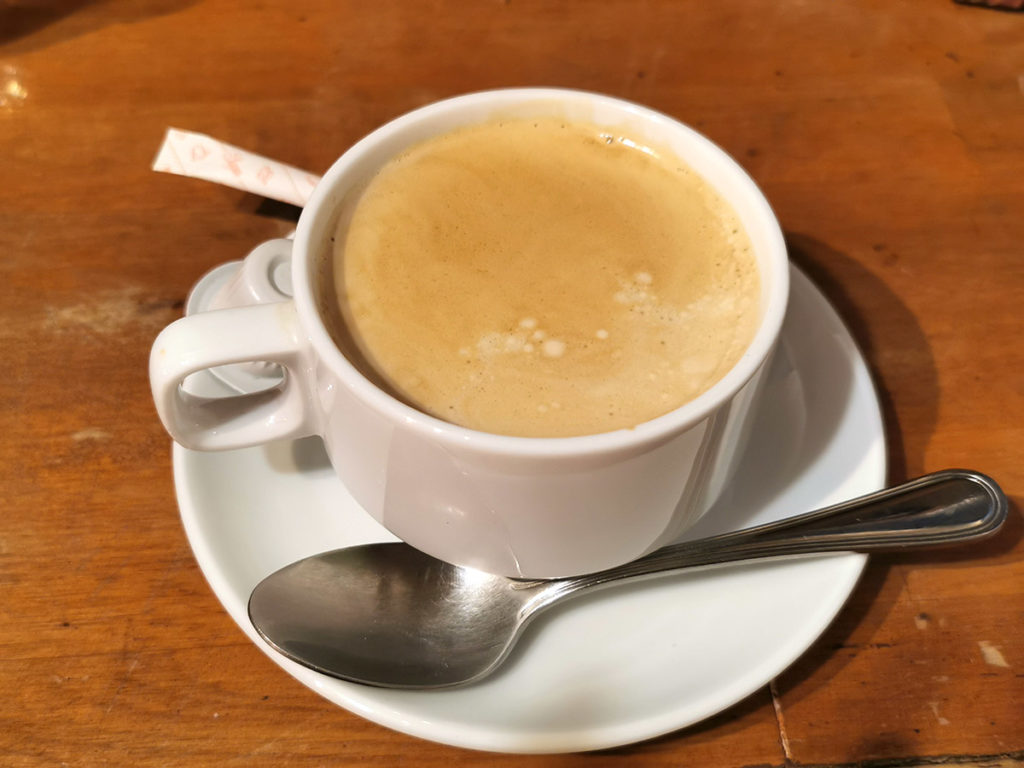食後のコーヒー