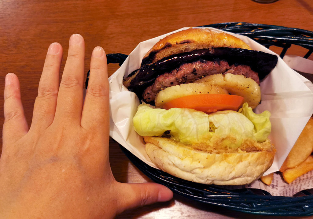 チェスバーガーの大きさ