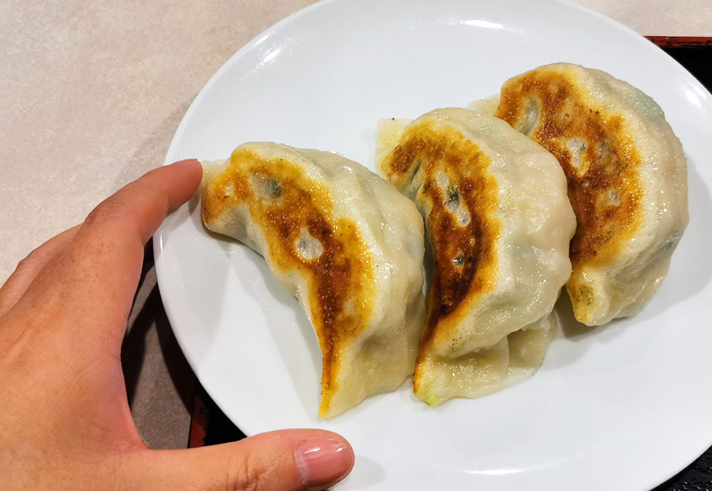 焼き大餃子3個