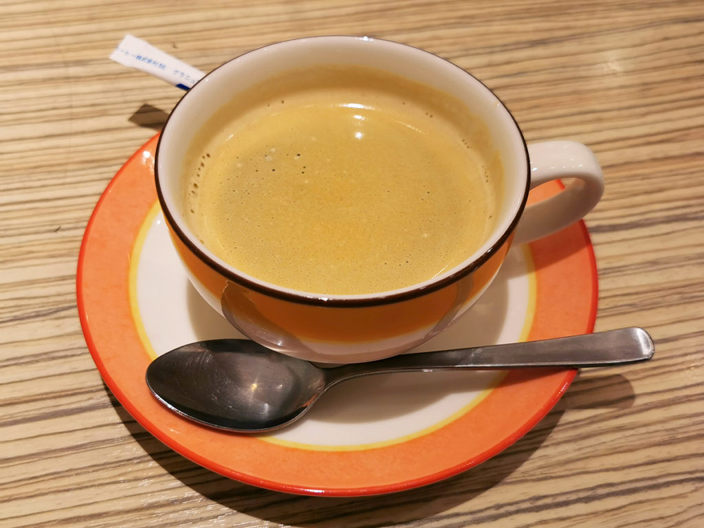 食後のコーヒー