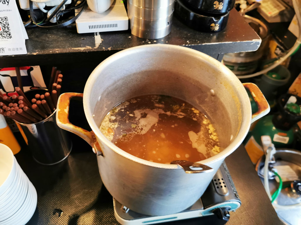 セルフサービスのスープ