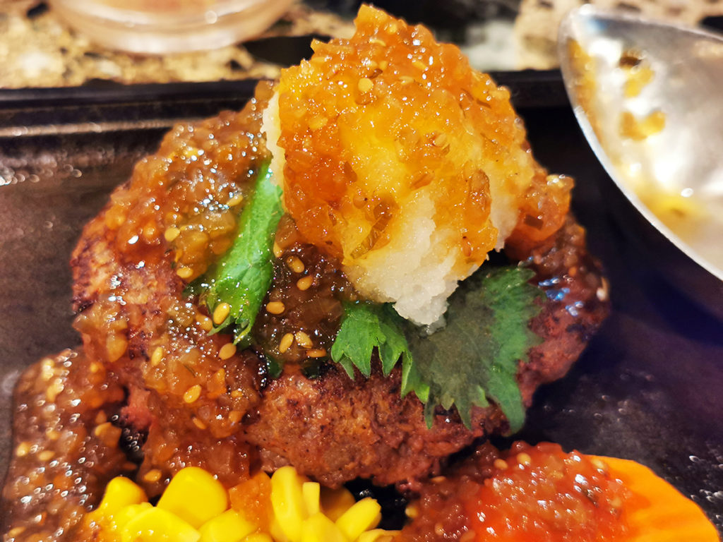 色からしておいしいおろしハンバーグ