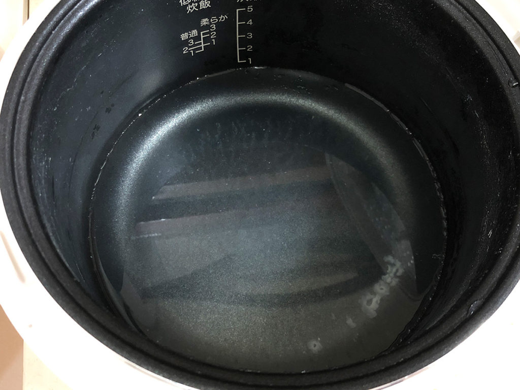 水がまったく濁ってない!?