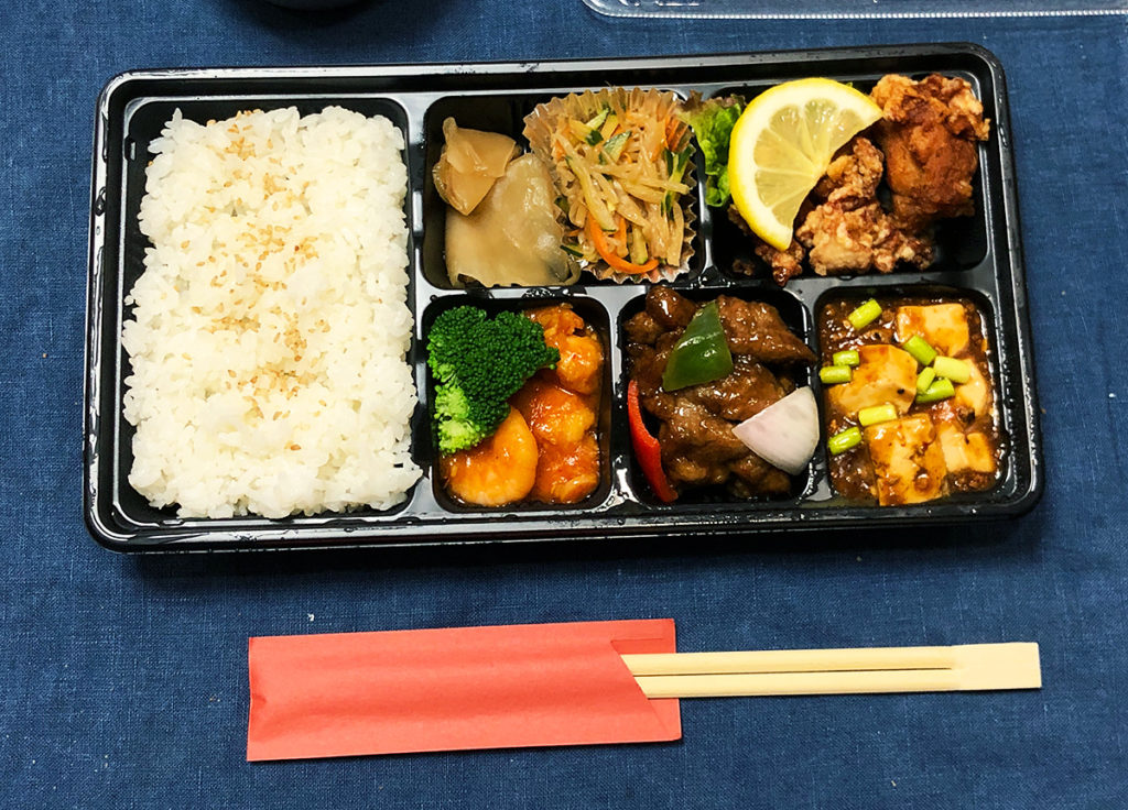 東方美人の「中華弁当」